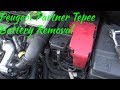 Peugeot Partner Tepee Battery Removal