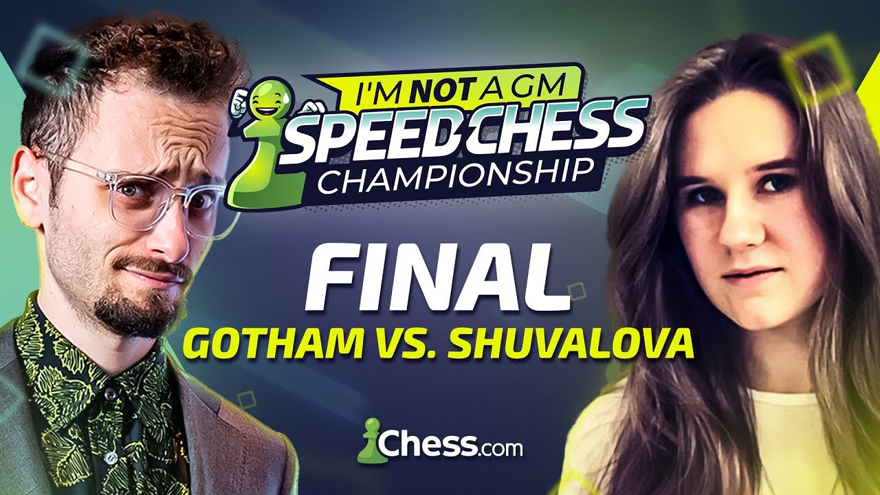 Chess.com on X: ♖ The I'M Not a GM Speed Chess Championship continues  today at 9 A.M. PT! 🔥 ⚔️ @IM_Rosen vs @TaniaSachdev ⚔️ Who do you think  will advance to the