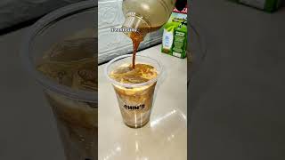 Iced Caramel Macchiato Using Fresh Milk