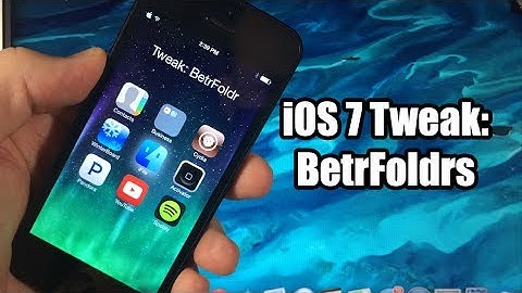 iOS 7 Jailbreak Tweaks: BetrFoldr - FREE