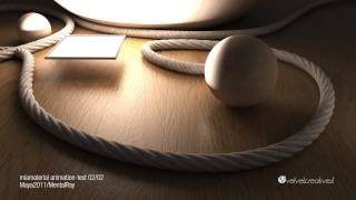 Mental Ray Animation Test