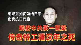 解密中共第一冤案传奇特工潘汉年之死看毛泽东如何勾结侵华日军出卖抗日同胞|潘汉年被冤枉的真实原因到底是什么|汪精卫|江青|周恩来|李克农