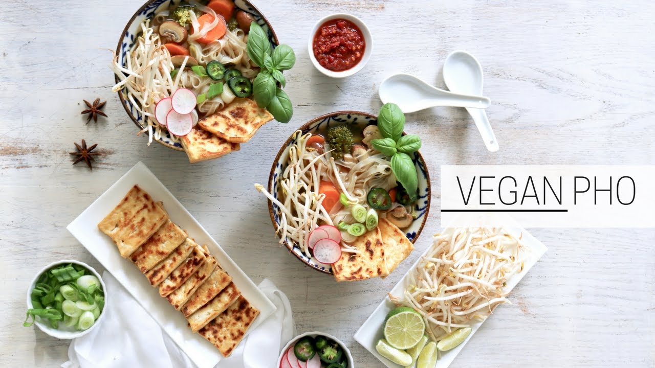 VEGAN PHO » easy vietnamese noodle soup