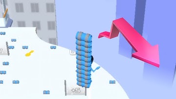 Bridge Race - All Levels Gameplay Android iOS ( Level 6 2)