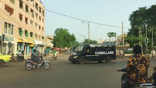 Avenue de la Nation, avenue Mamadou Konaté, Bamako, Mali. Samedi 14 juillet 2018 à 17h44.