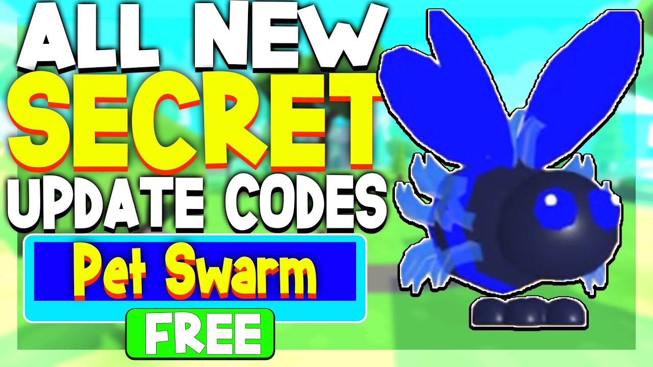 Pet Swarm Simulator (AUGUST 2021) ALL *NEW* SECRET OP CODES!? Roblox
