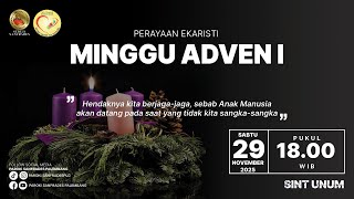 Download Lagu PERAYAAN EKARISTI MINGGU ADVEN I | SABTU, 29 NOVEMBER 2025 | PKL. 18:00 WIB MP3