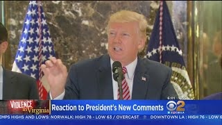 President Trump Doubles Down On Charlottesville Criticism