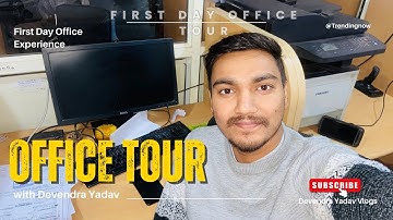 ⭐ “My First Day at Office 😱 Private Job ka Real Tour!” 😱 पहली बार कैमरे पर!” @DevendraYadvVlogs 