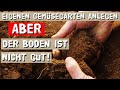 Gartenboden verbessern - Problemböden im Gemüsegarten - Lehmige, sandige, steinige Böden verbessern