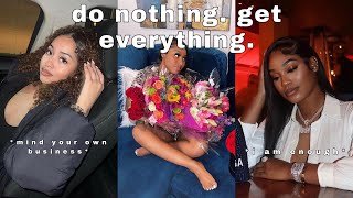 how to radiate feminine energy asap (do nothing)