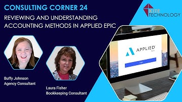 Consulting Corner 24: Reviewing and Understanding Accounting Methods in Applied Epic