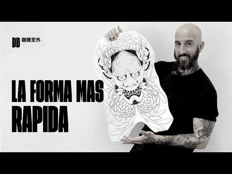 How to make XXL tattoo STENCILS using SLICE