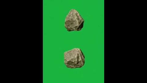 Stone rotating 360 effect green screen #greenscreen #stone