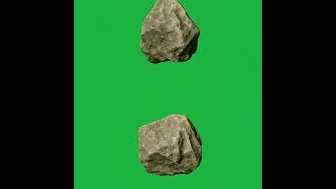 Stone rotating 360 effect green screen #greenscreen #stone