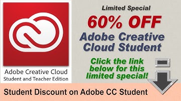 UPDATED 2021!  How to Get Adobe Creative Cloud Student for 60% OFF- Adobe CC Student Discount