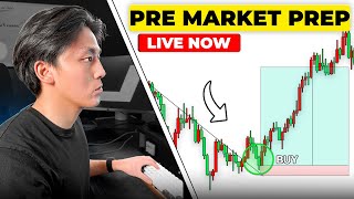 (live) Pre-market Prep - Markets Close At Record Highs! Can We Be Green For 13 Days Straight?