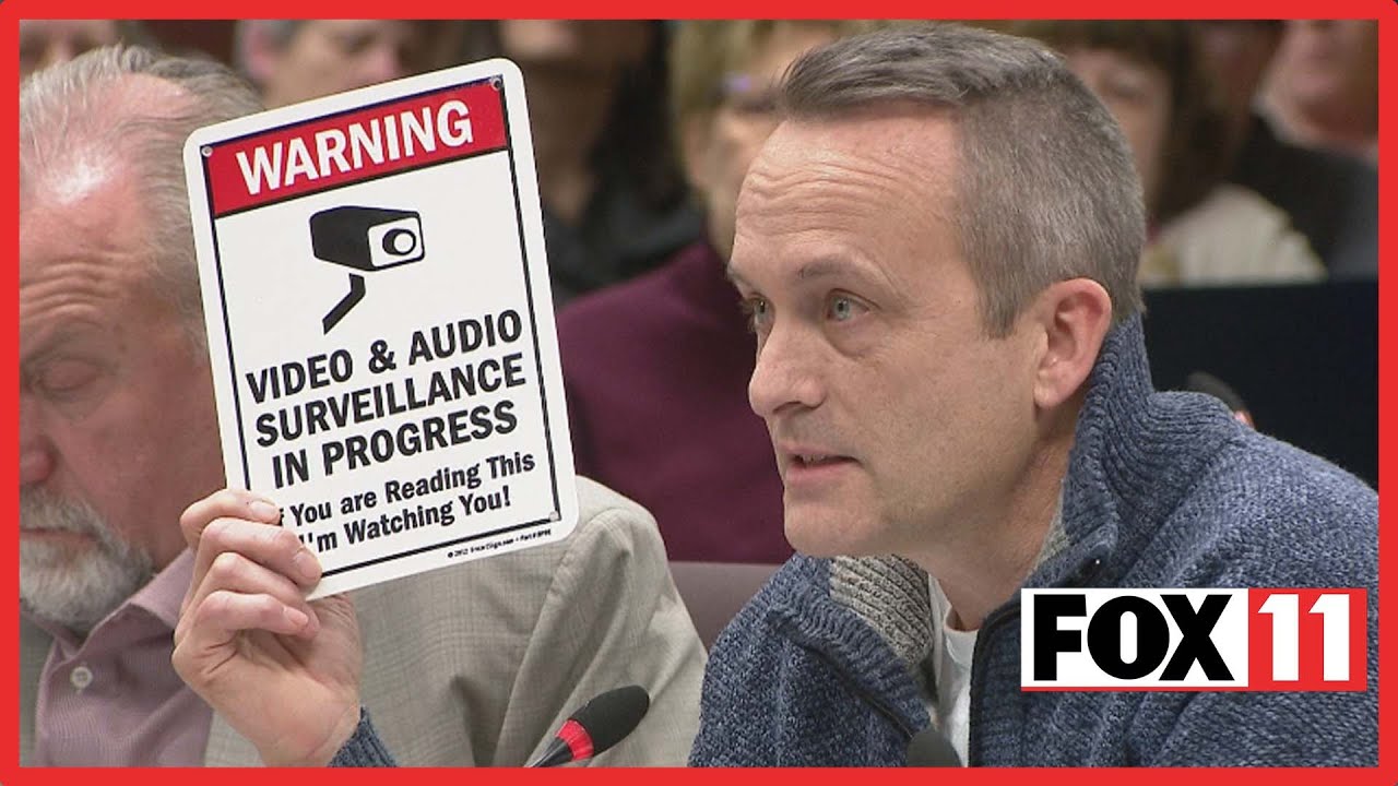 Invasion of privacy at Green Bay City Hall; Surveillance recording and