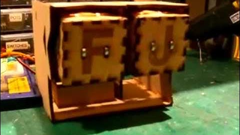 BuildBrighton Element14 hackerspace challenge - Ejecting cubes