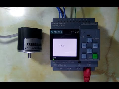 LOGO! 8 Siemens with Incremental Encoder
