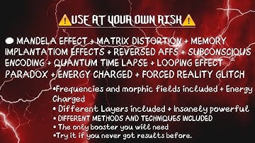 ⚠️Ngl, This Subliminal Booster Will Change Everything {Listen Once & See your life game change}❗️