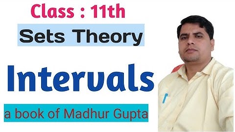 11TH class ।। Sets Theory ।। A book of Madhur Gupta