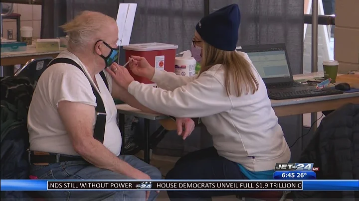 AHN St. Vincent holds COVID-19 vaccination clinic at Erie Insurance Arena