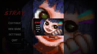 my art as a video game main menu #art #animation #videogame #horror