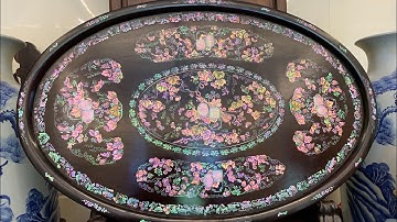 Khay Huế Khảm Ốc Đỏ Singapore, kĩ thuật đỉnh cao