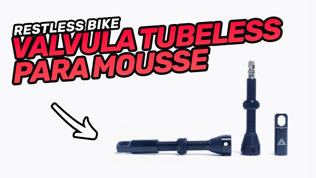 👉 Válvulas Tubeless para Mousse 👉 restlessbike.com 