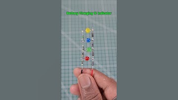 Simple DIY Project | DIY Battery Charge Level Indicator #shorts #battery #diyprojects #circuit