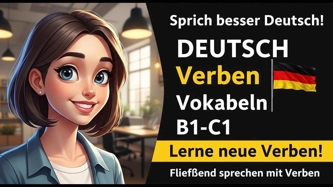 80 wichtige deutsche Verben für die B2-Prüfung | Lerne sie im Dialog | Teil 4