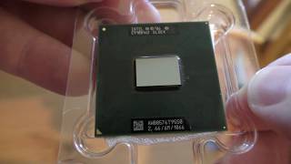 Intel Core Duo T9550 Unboxing