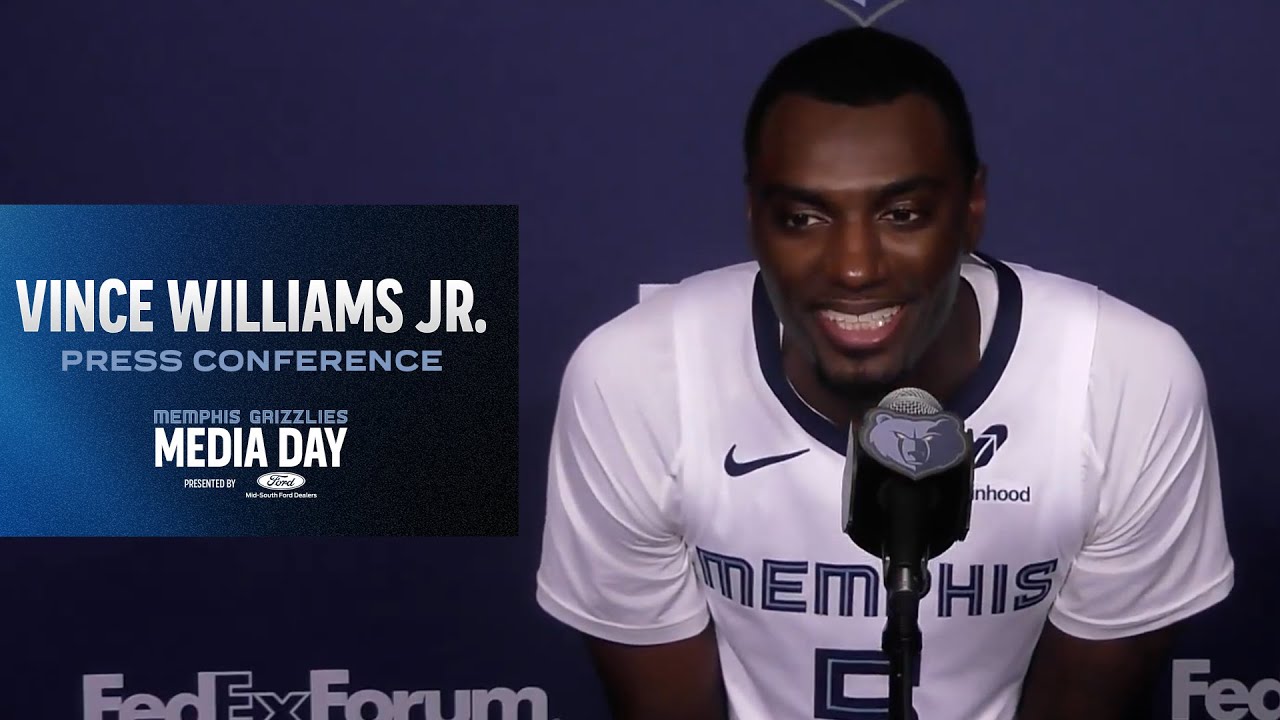 Vince Williams Jr. | Memphis Grizzlies 2025 Media Day