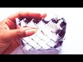 Como hacer monedero con bolsas de papitas (Reciclaje) Ecobrisa