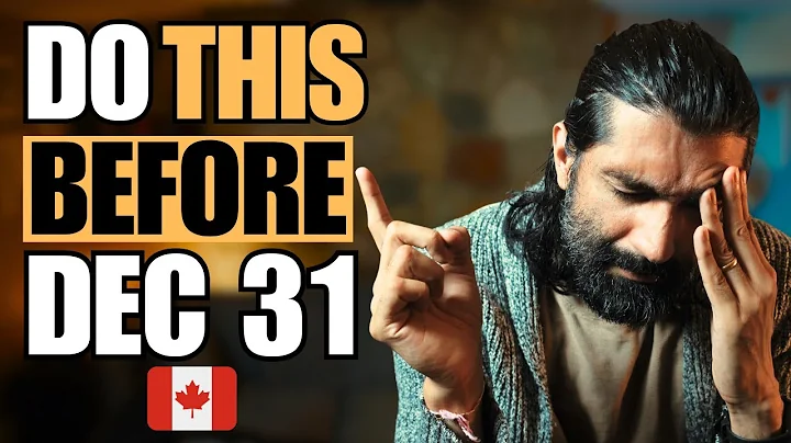 Dec 31st DEADLINE: Canadian Tax Tips (2025)