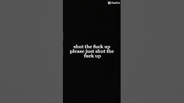 Please just shut up bro