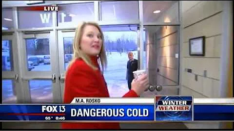 So cold, water freezes before touching the ground