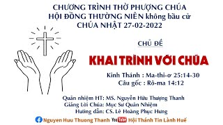 HTTL HUẾ - Chương Trình Thờ Phượng Chúa - 27/02/2022