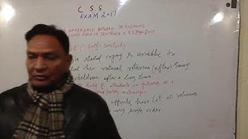 Pair of Similar Words, CSS Past Paper Solved, Amin Baig, an Expert of CSS English, NTS Job Test PPSC