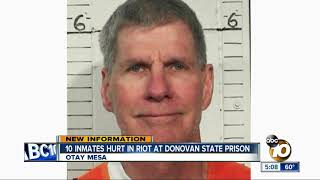 10 inmates hurt in riot at Donovan State Prison