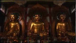 This temple was built in 573 ad to house relics of buddha received
from india. the has had different names through history, but settled
on "liu rong" ...