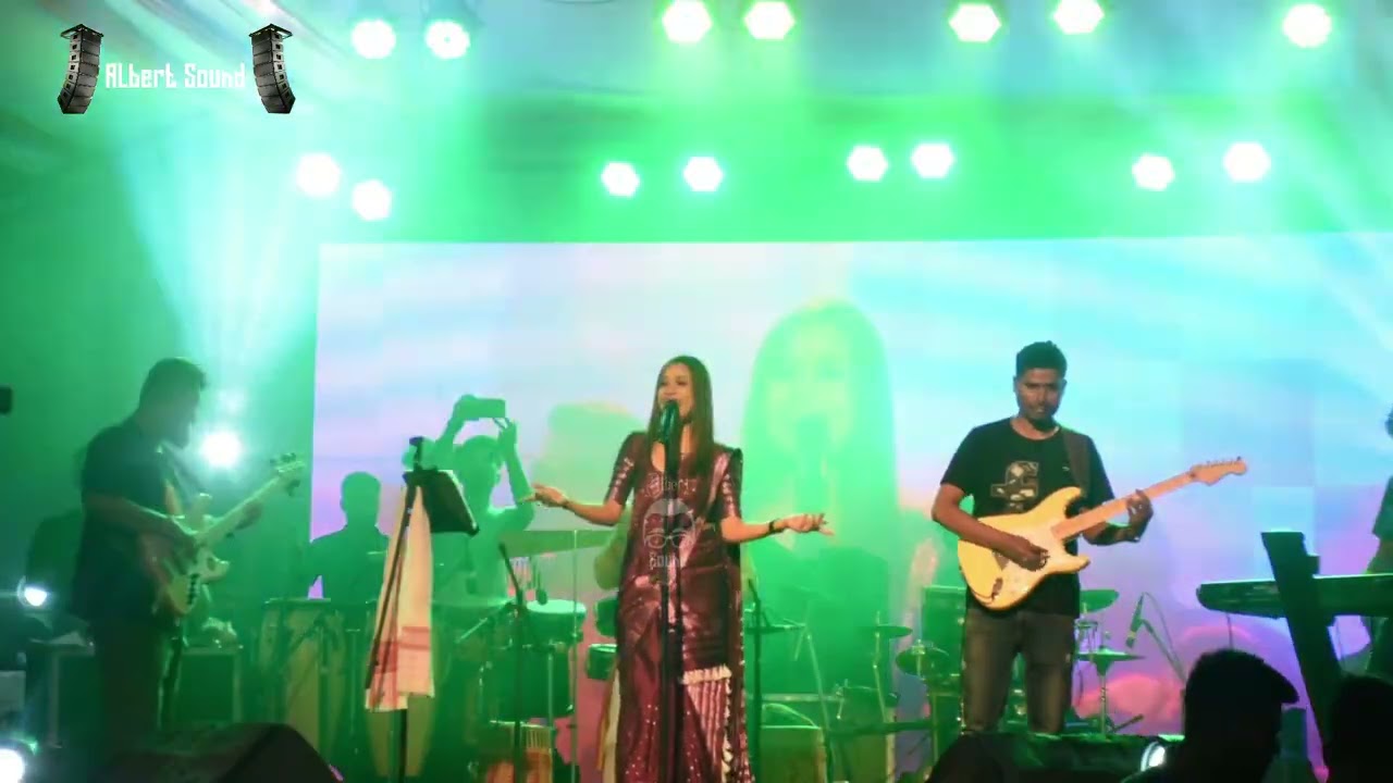 AKAXOR JUNBAI  GITANJALI DAS LIVE SHOW AT GOLAGHAT SARUPATHAR RONGALI BIHU 2023