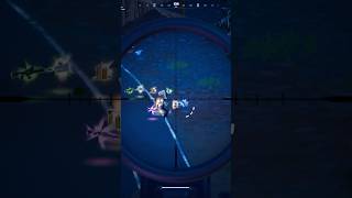 On a zip line, with no aim assist btw #fortnite #epicpartner #epicmade #beyondepic #epicseries