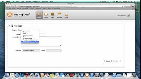 WebHelpDesk Tutorial 1