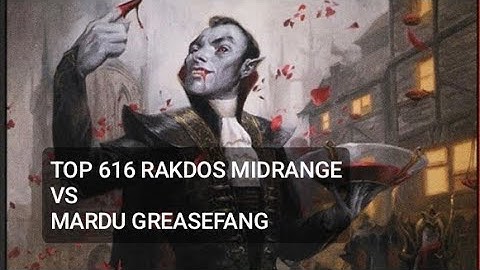 Top 616 Rakdos Midrange vs Mardu Greasefang | Pioneer | Mythic Rank | MTG Arena