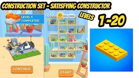 Construction Set   Satisfying Constructor Game All Levels Gameplay Walkthrough iOS Android