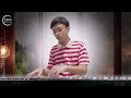 Sound of Rain with Piano Background Music