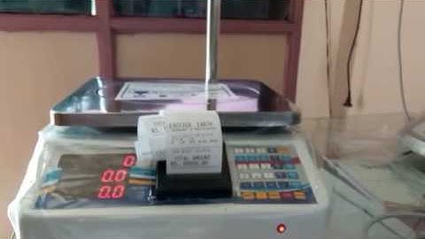 Weighing Scale With Billing System By Punit Instrument, Ahmedabad