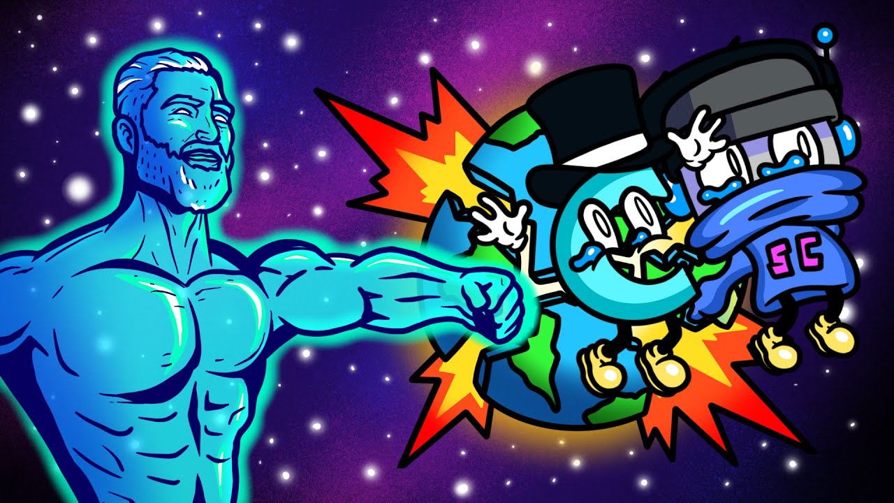 We Make Epic Space Gigachad Destroy Everything in Solar Smash!